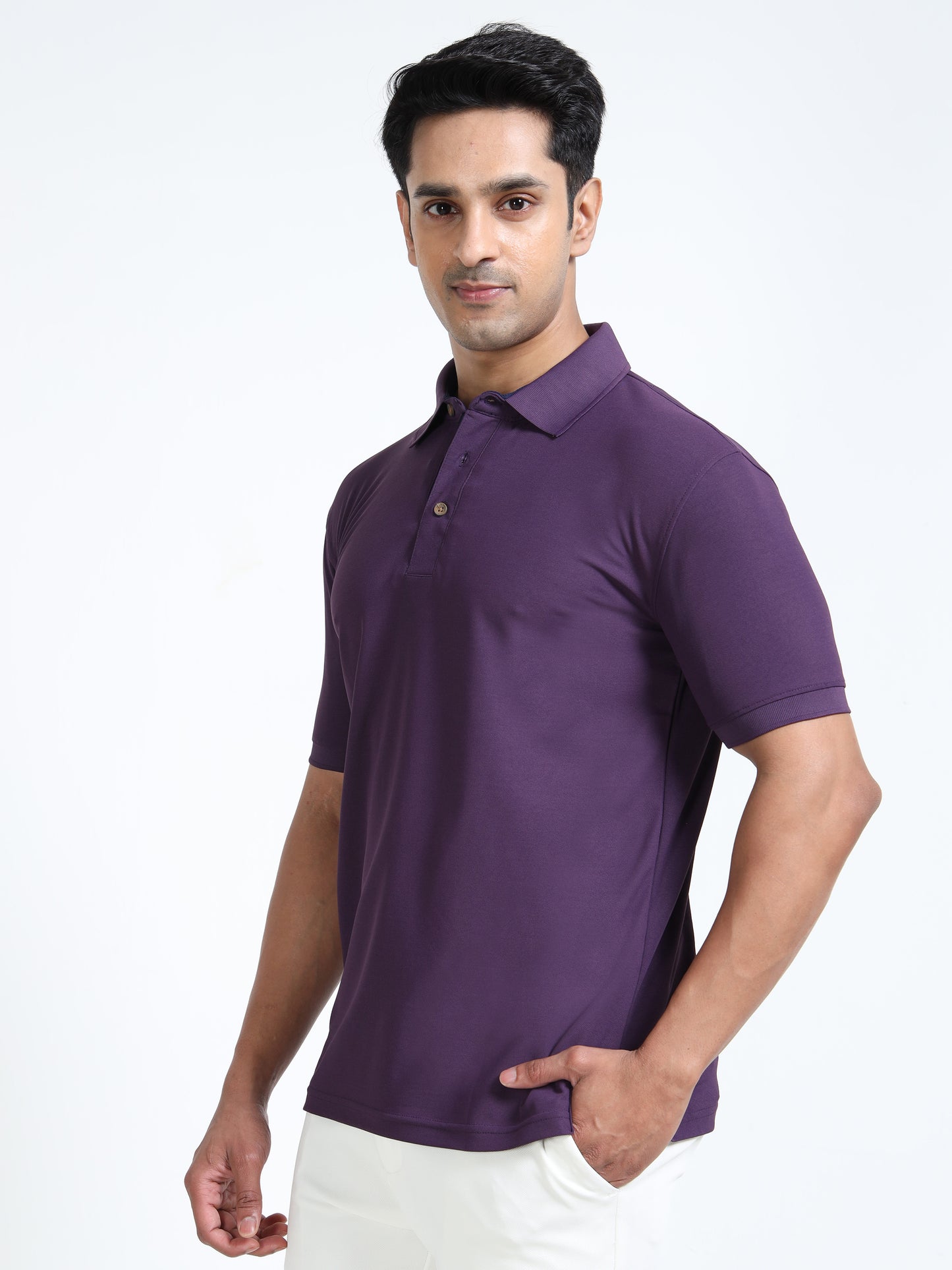 Premium Polo T-Shirt – Emerald Green