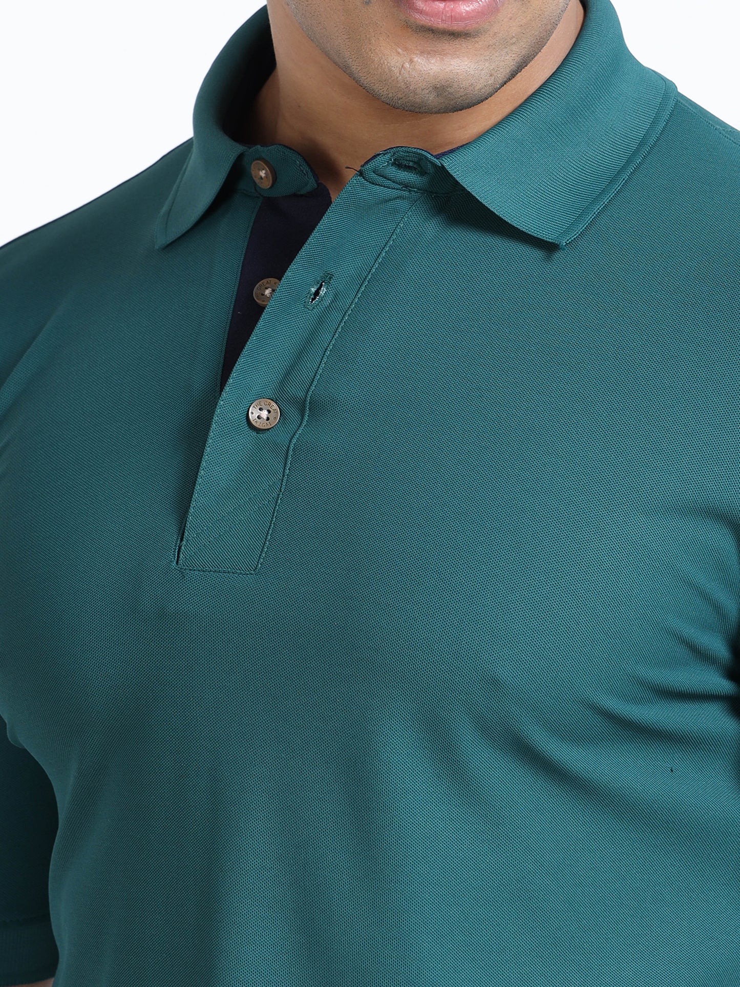 Premium Polo T-Shirt – Black Berry