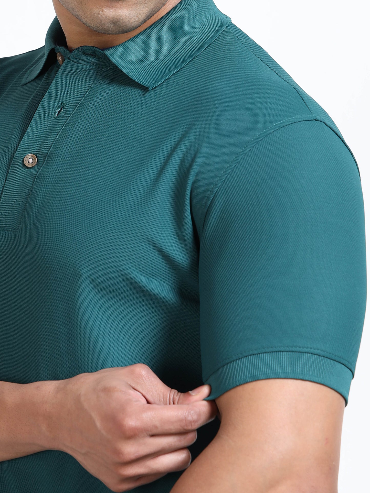Premium Polo T-Shirt – Black Berry