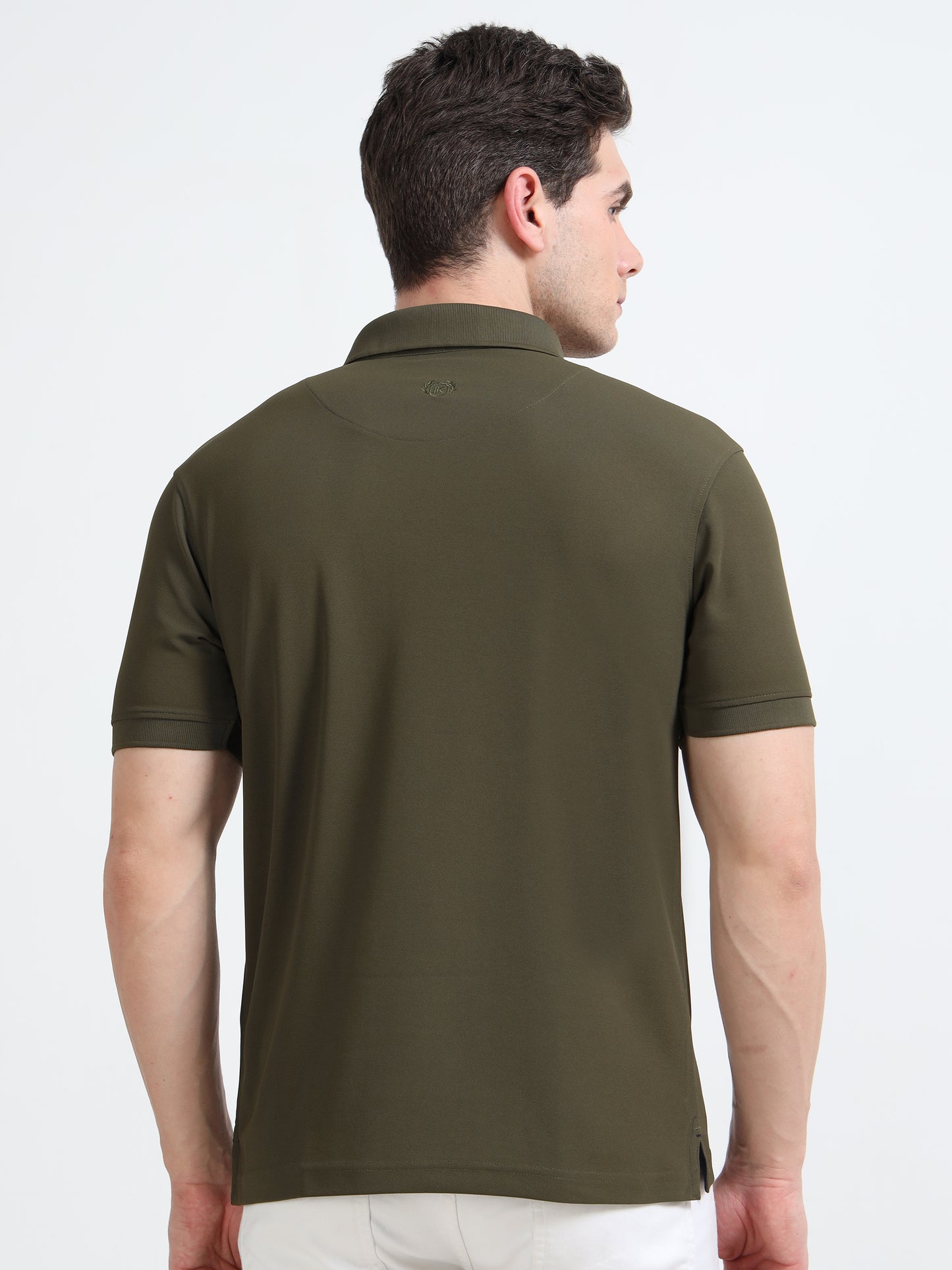 Premium Polo T-Shirt – Army Green