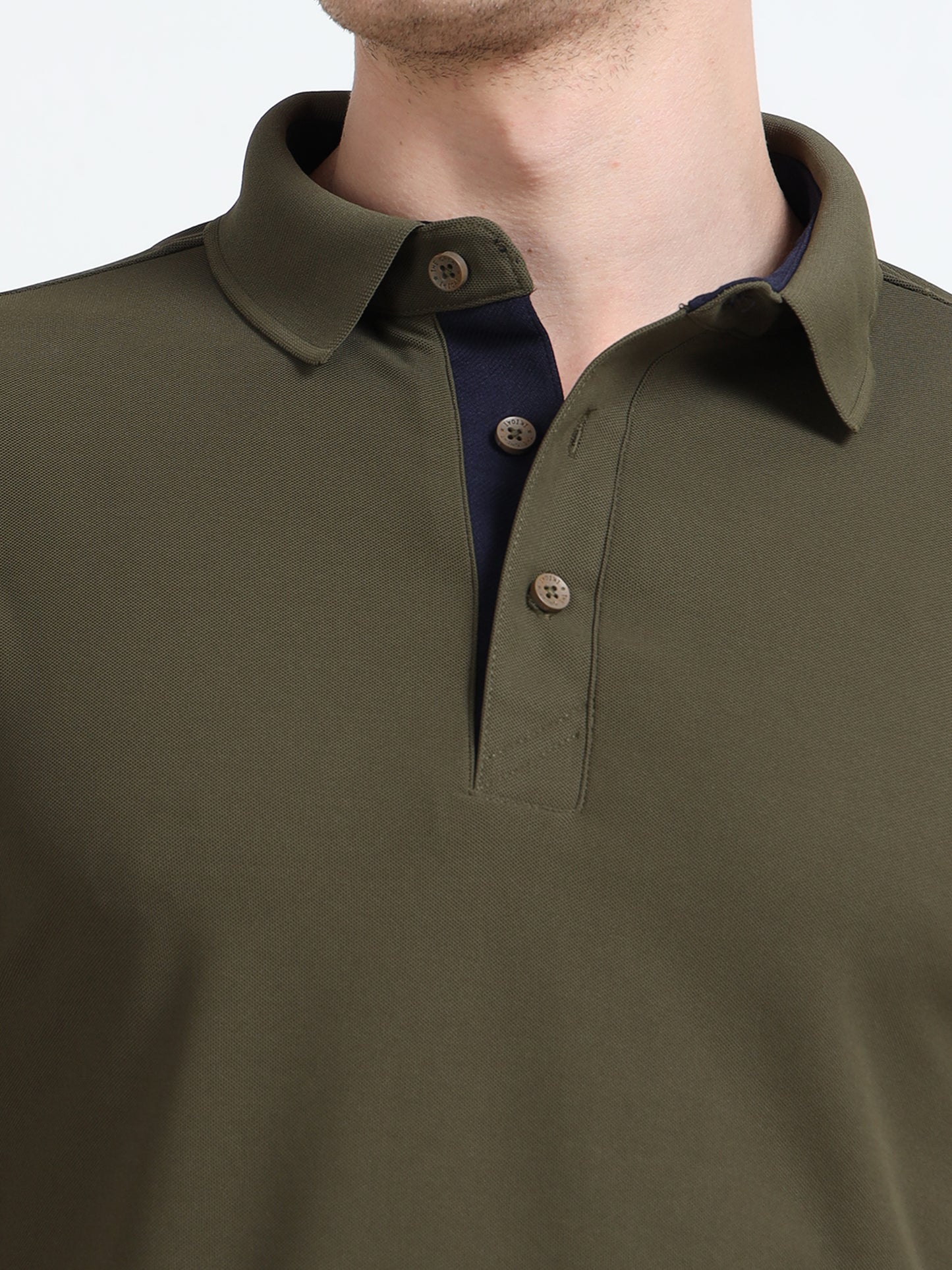 Premium Polo T-Shirt – Army Green