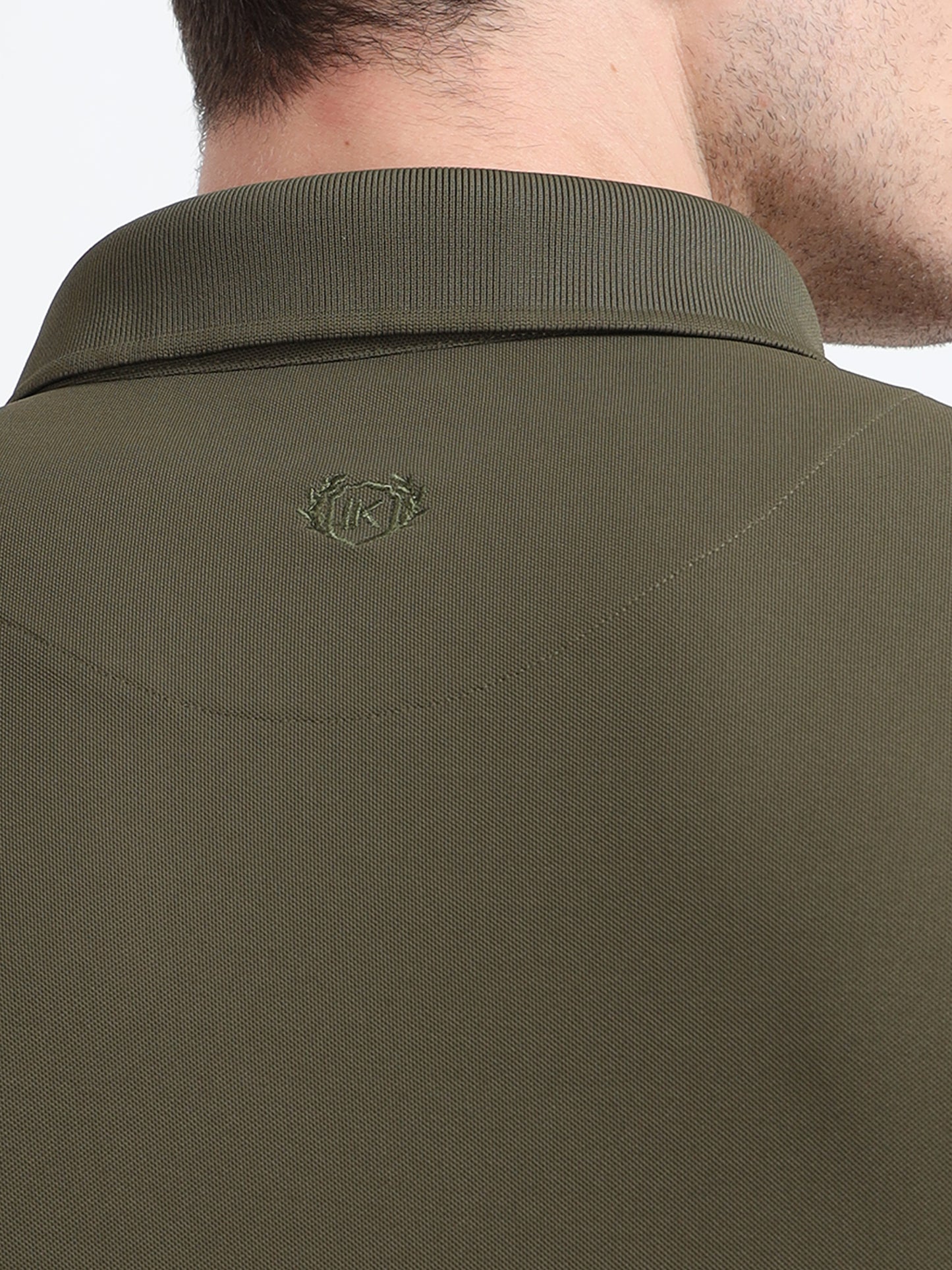 Premium Polo T-Shirt – Army Green
