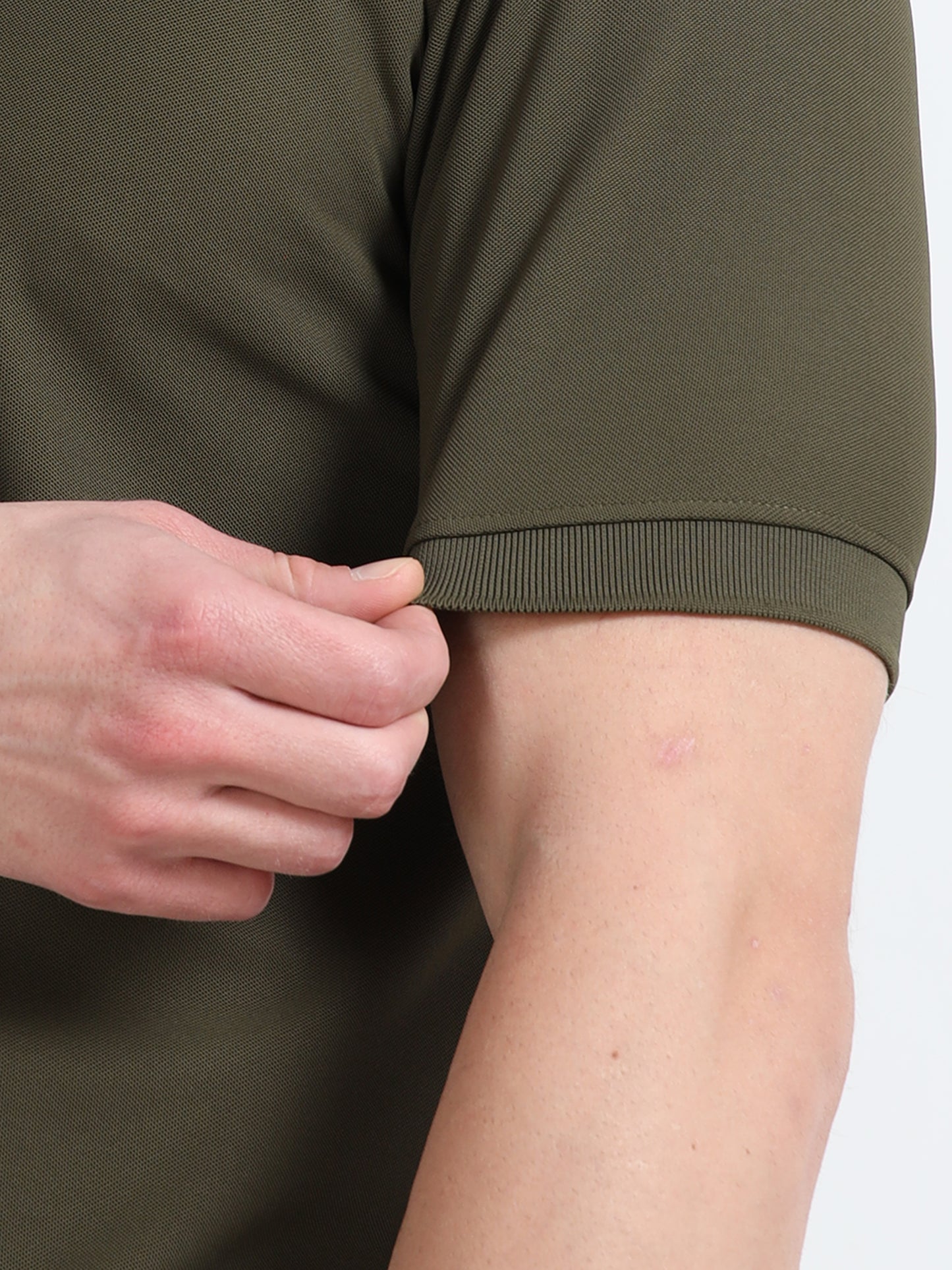 Premium Polo T-Shirt – Army Green