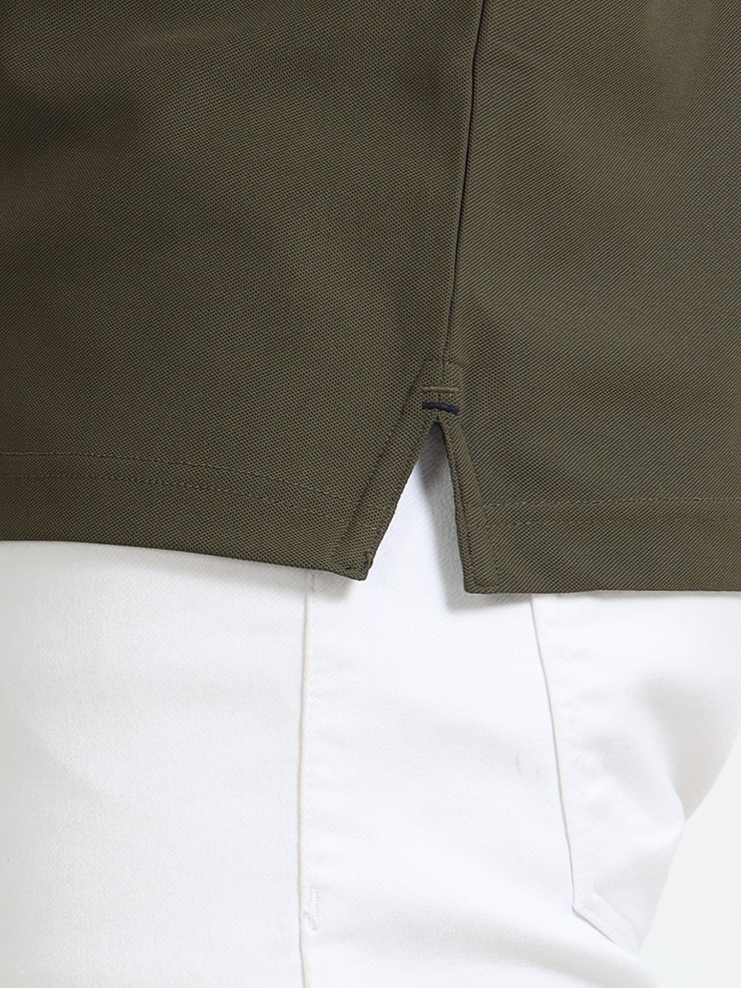 Premium Polo T-Shirt – Army Green