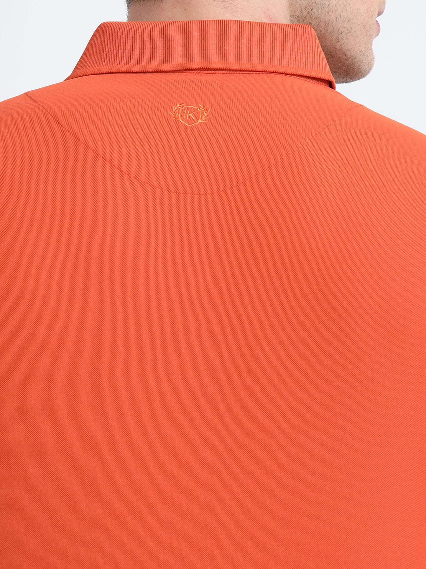 Premium Polo T-Shirt – Rocher Orange