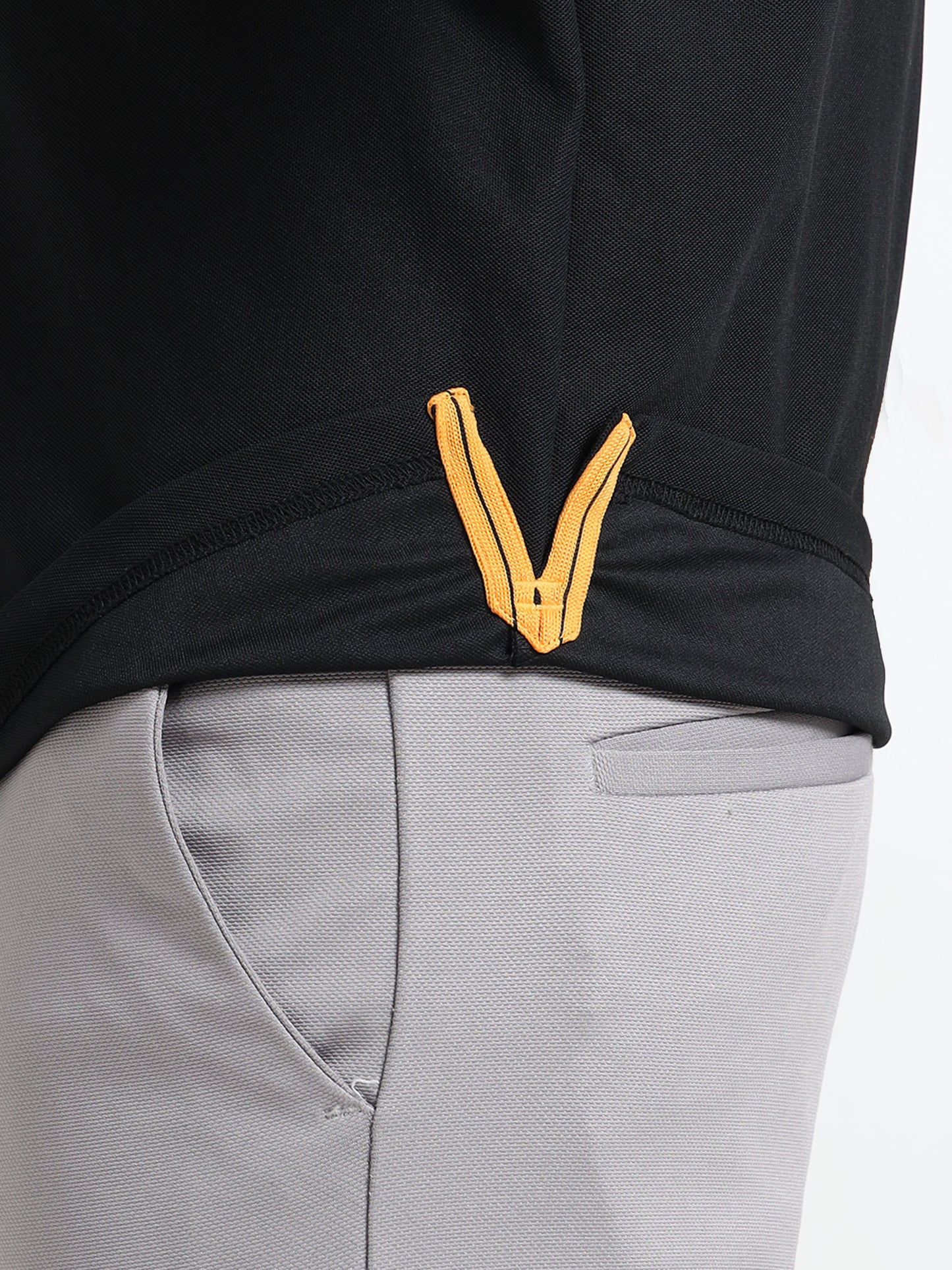 Premium Polo T-Shirt – Black Gold Edition