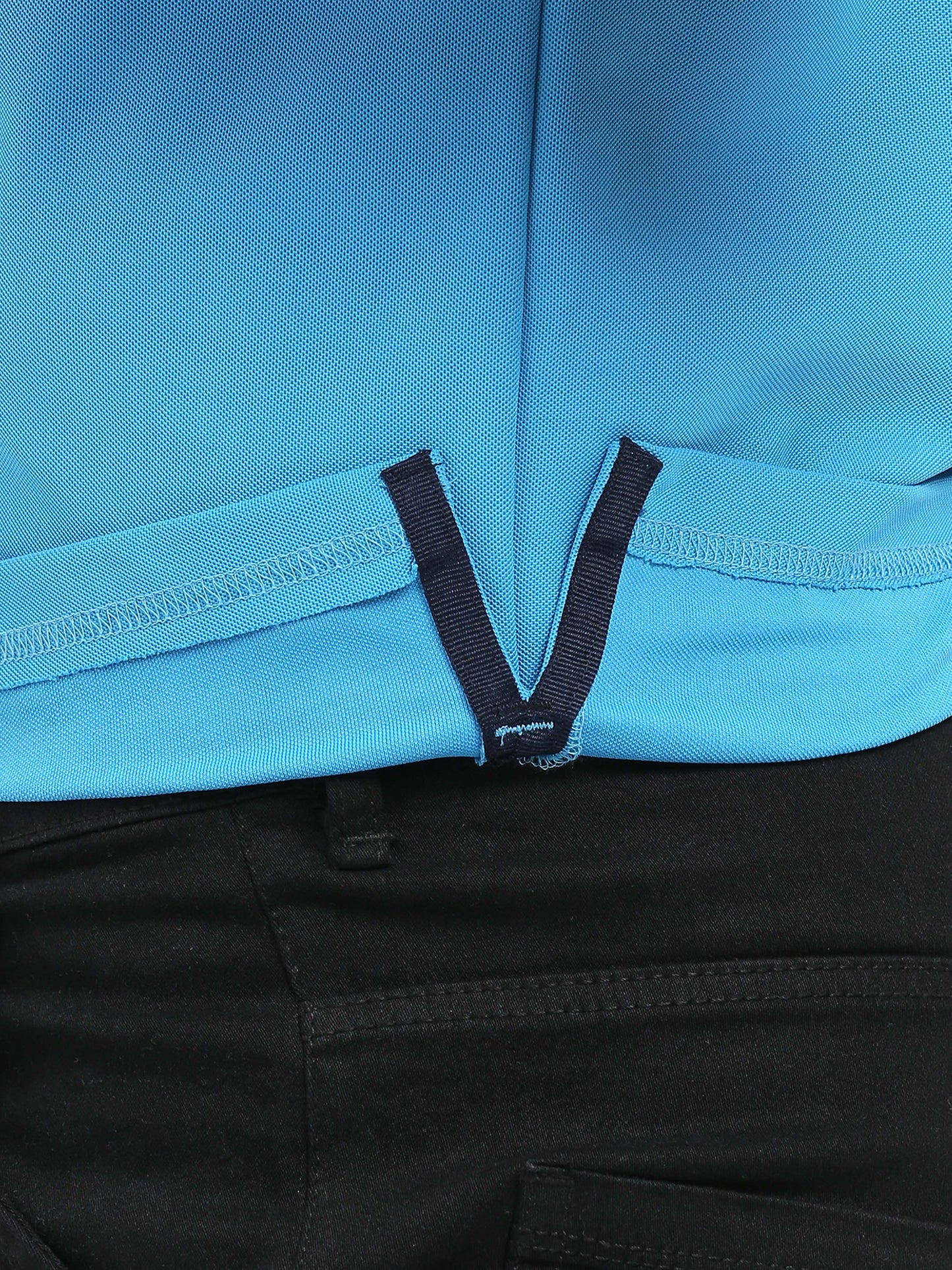 Premium Polo T-Shirt – Capri Blue