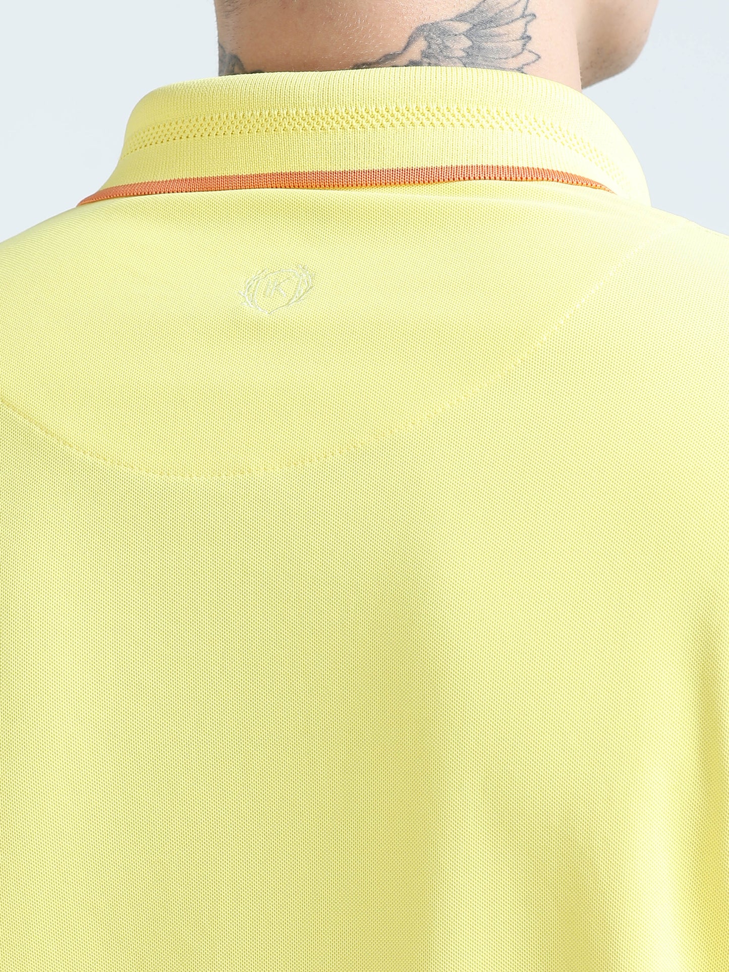 Premium Polo T-Shirt – Sun Kissed Peach