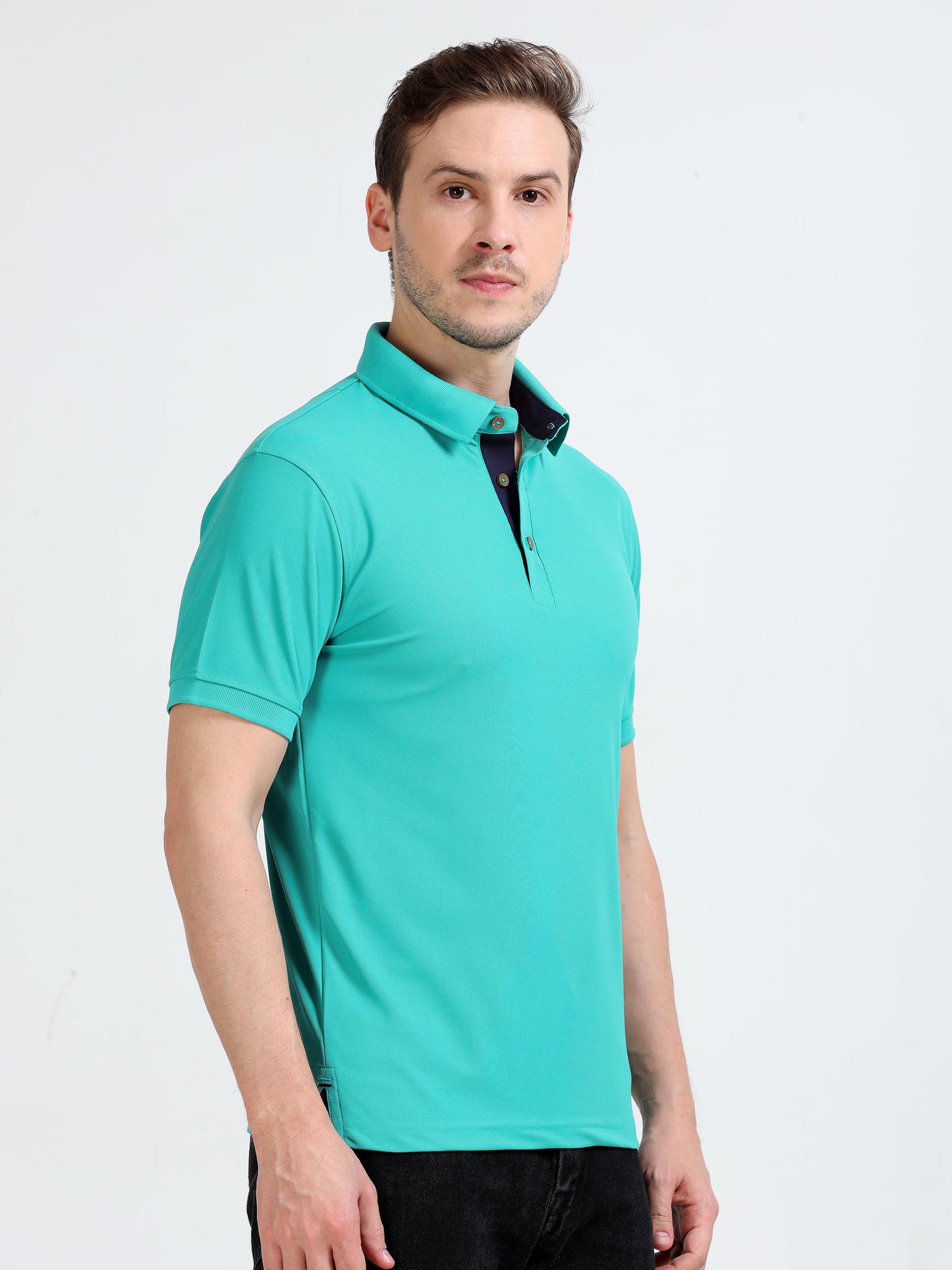 Premium Polo T-Shirt – Siemens Green