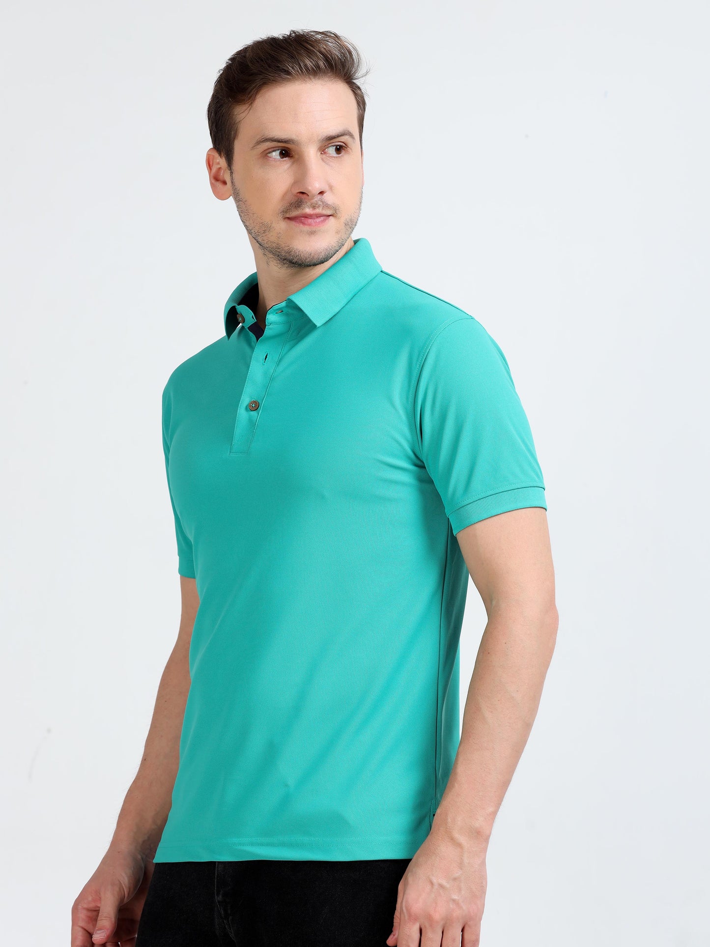 Premium Polo T-Shirt – Siemens Green