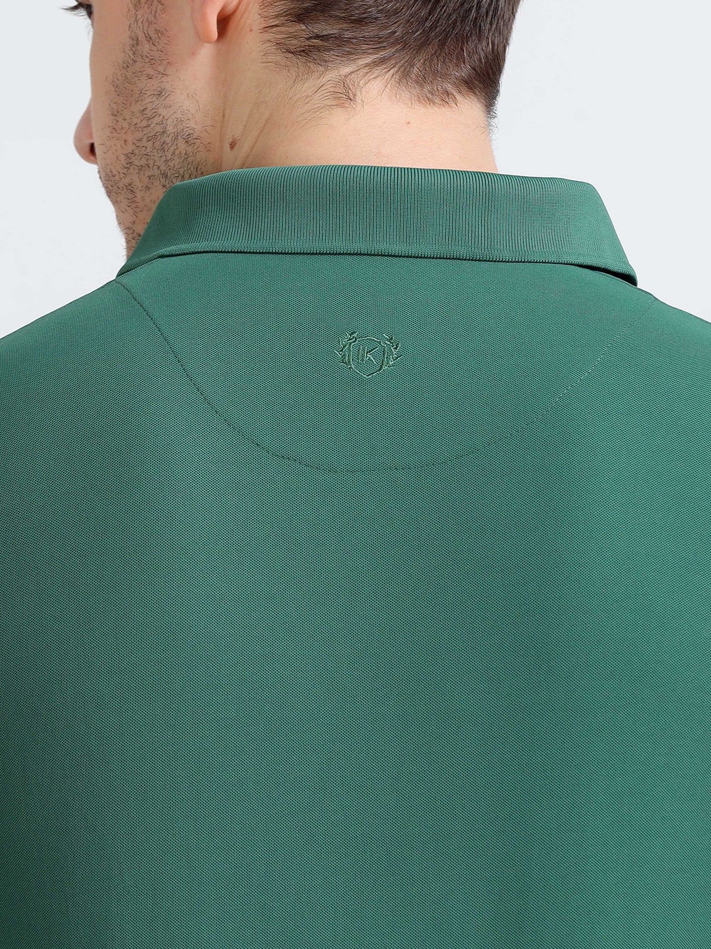 Premium Polo T-Shirt – Apple Green