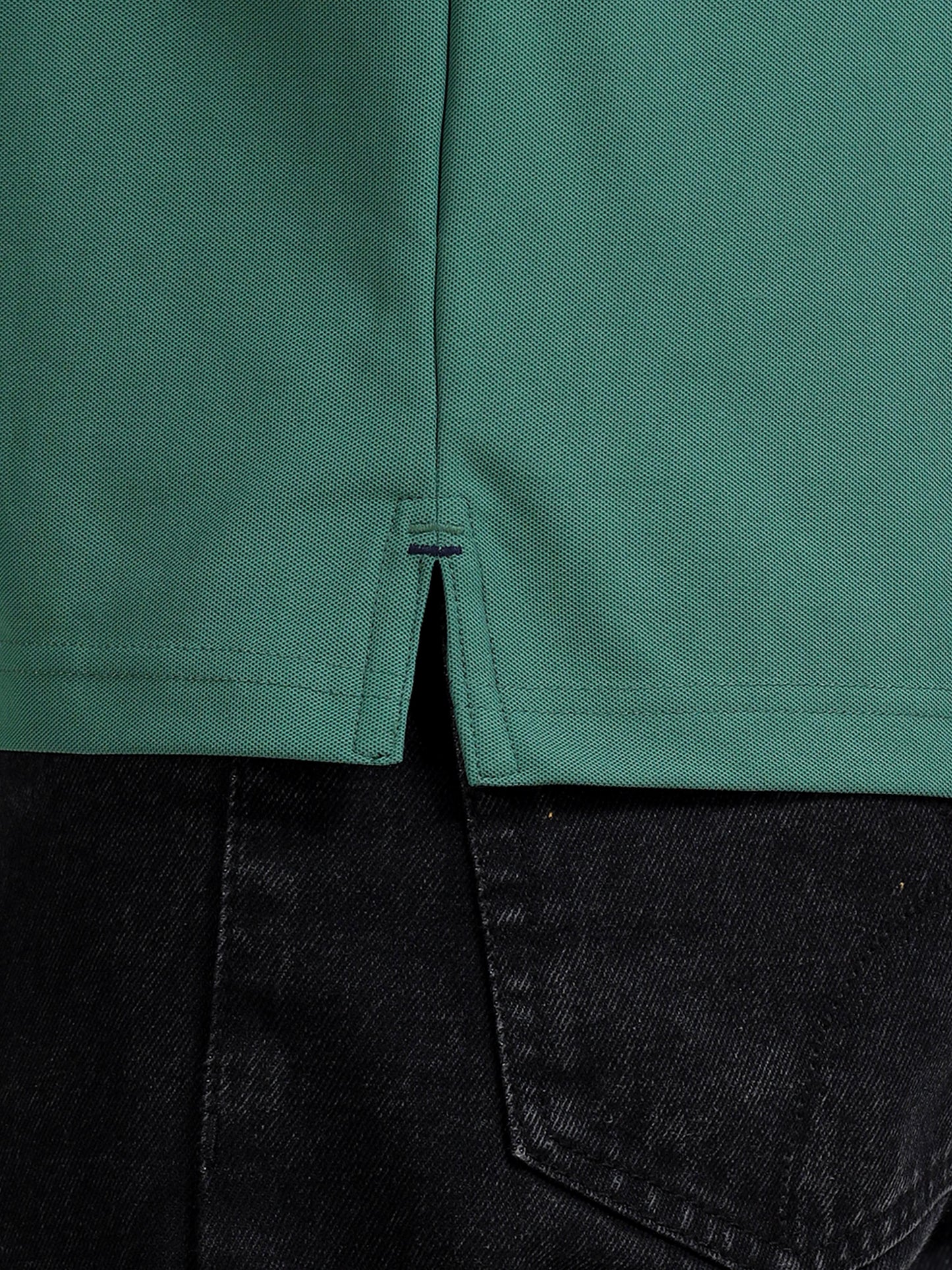 Premium Polo T-Shirt – Apple Green