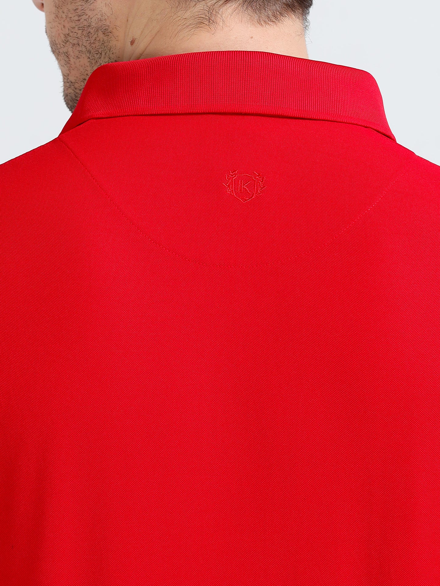 Premium Polo T-Shirt – MI Red