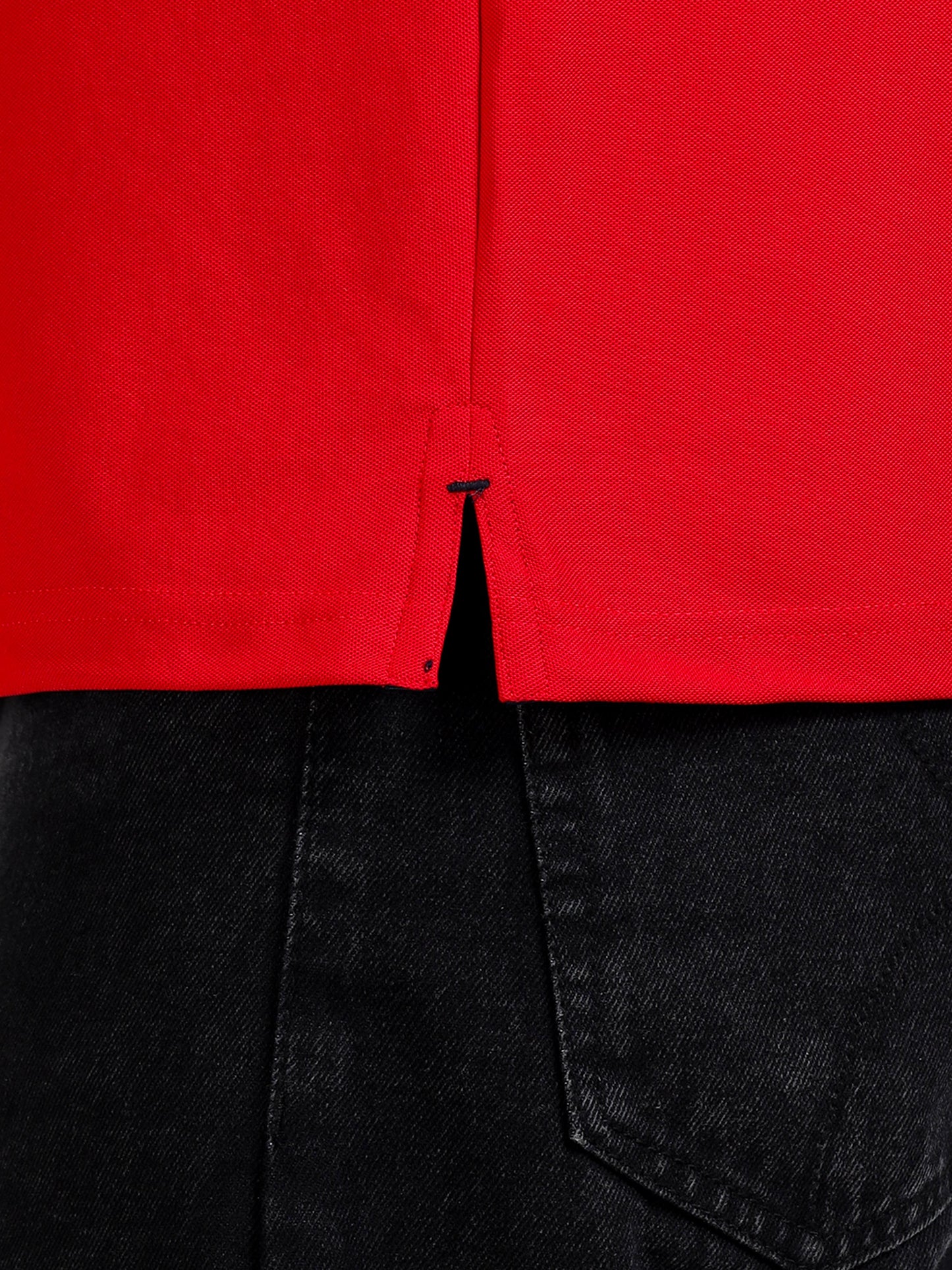 Premium Polo T-Shirt – MI Red