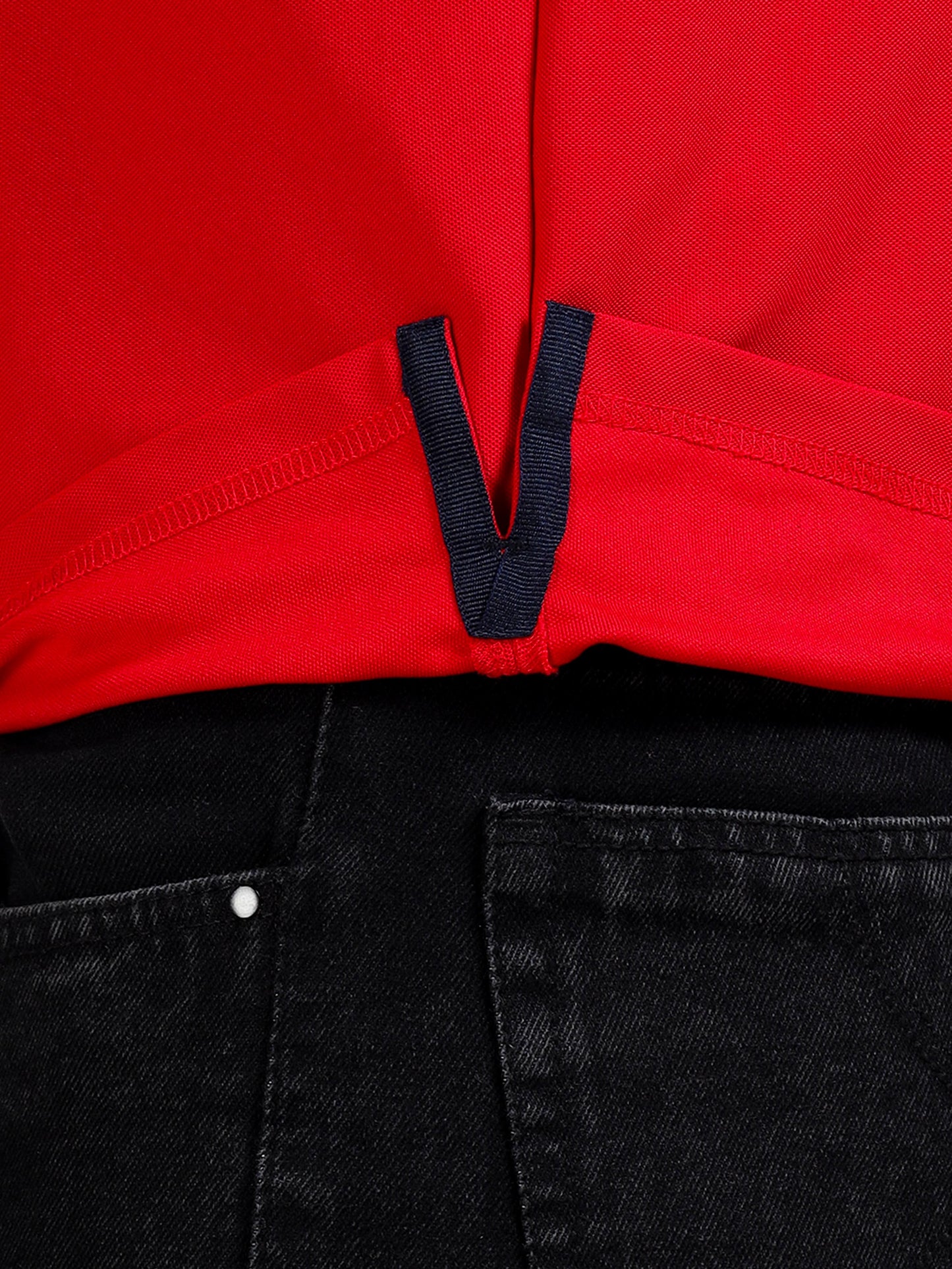 Premium Polo T-Shirt – MI Red