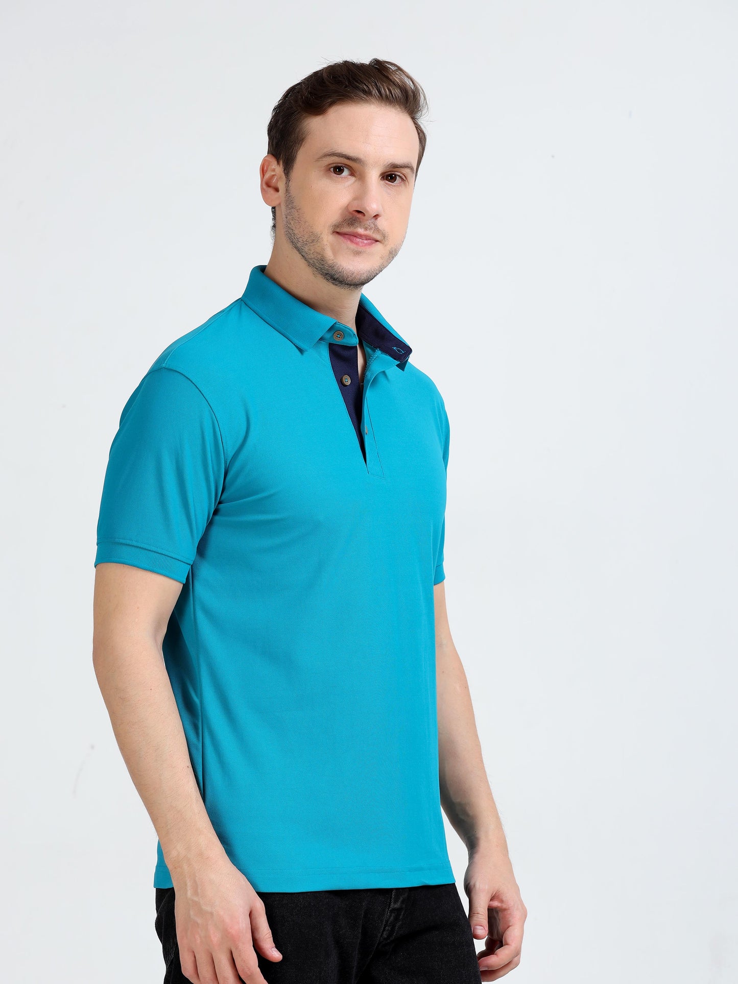 Premium Polo T-Shirt – Jade Green