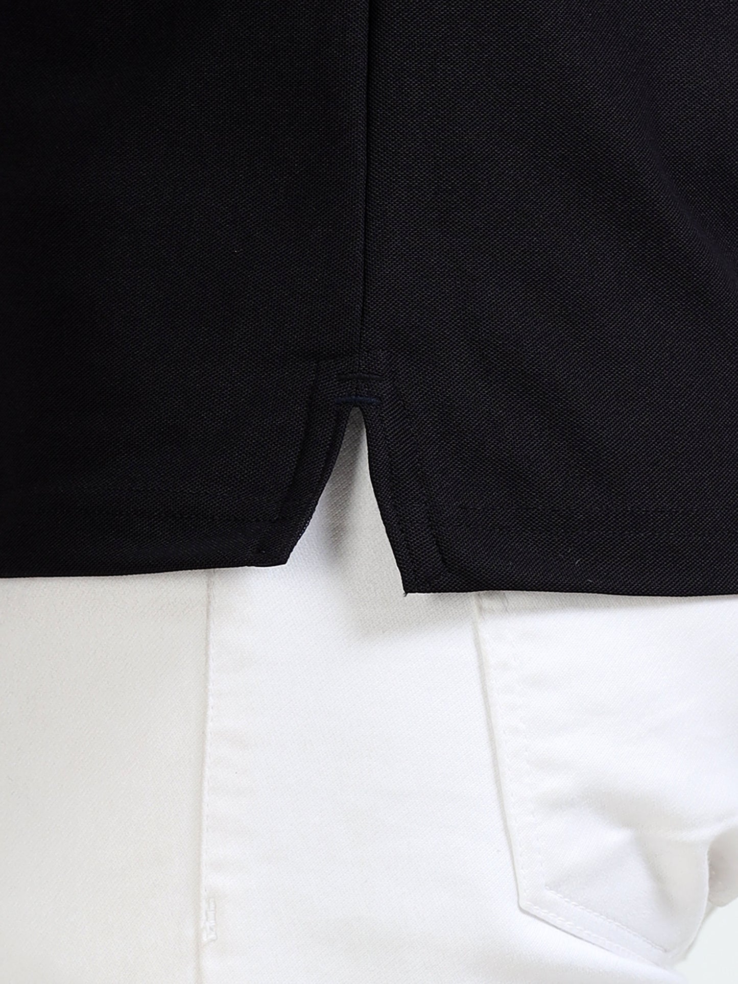 Premium Polo T-Shirt – Black