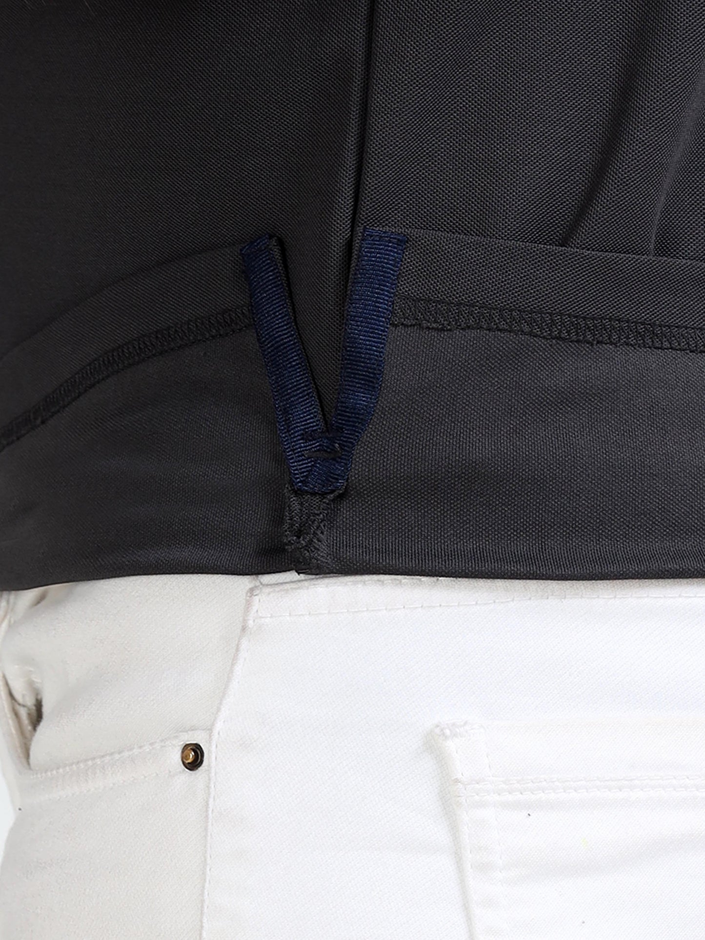 Premium Polo T-Shirt – Dark Grey